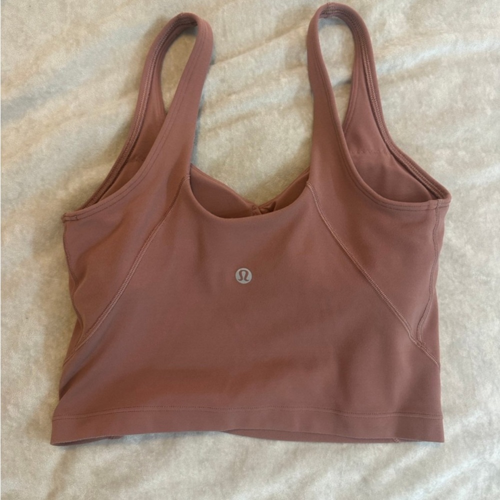 Lululemon Athletica Brown Sports Bra with Wide Straps